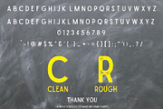 Super Luna ( Clean & Rough), a Font by da_only_aan (Thumbnail 4 of 4)