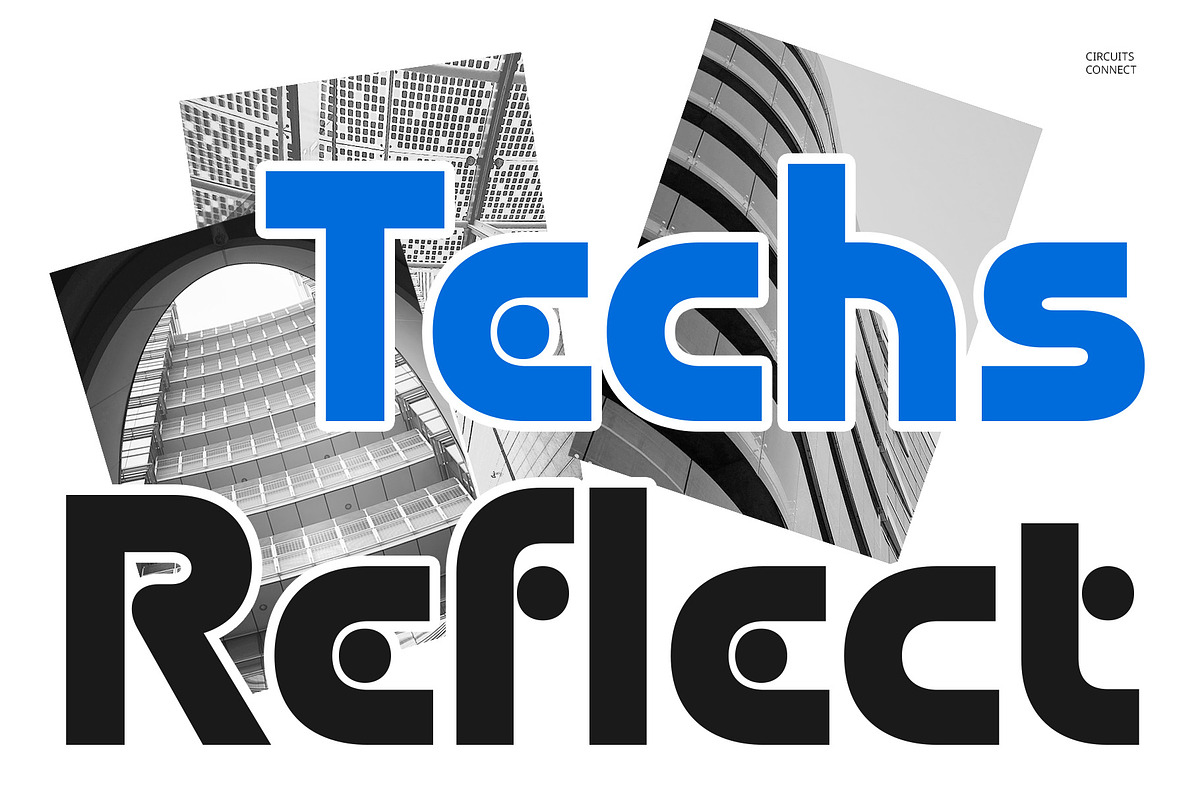 CS Syberic – Techno Font, a Sans Serif Font by Craft Supply Co. (Photo 3 of 8)