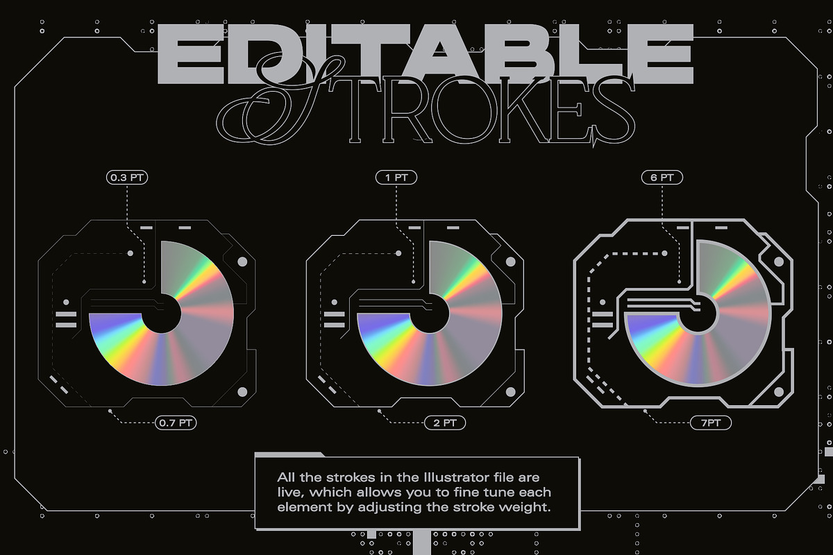 Sci-Fi Panels Vector Pack, an Object Graphic by MiksKS (Photo 3 of 12)