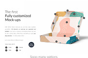 Mailing Box 4x Mock-ups, a Print Template by Mocca Mockups Store (Thumbnail 2 of 5)