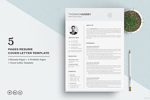 Resume/CV - 5 Pages