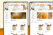 Beekeeper & Honey Webshop Template, a Wix Template by Kitteeh (Thumbnail 13 of 20)