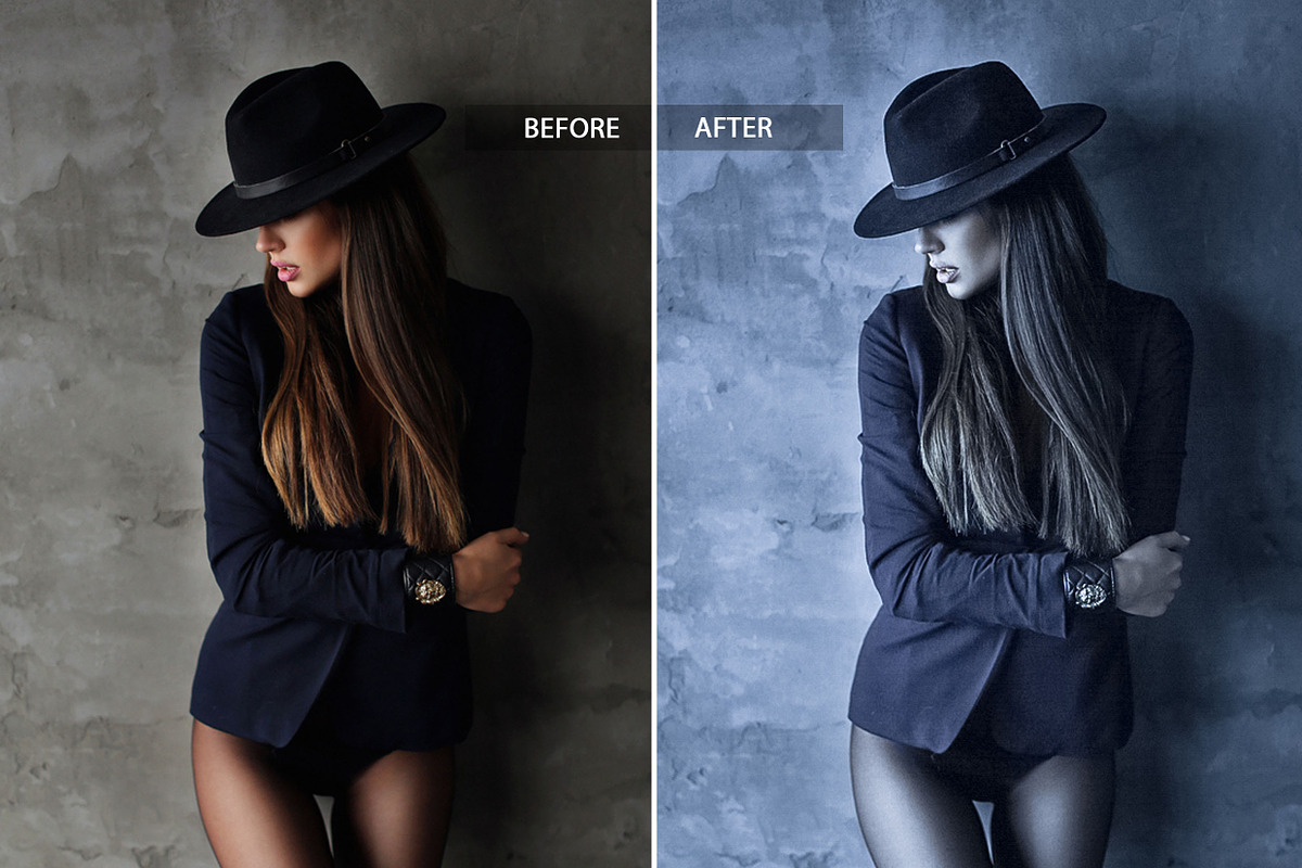 Dark Lightroom Presets bundle preview 3