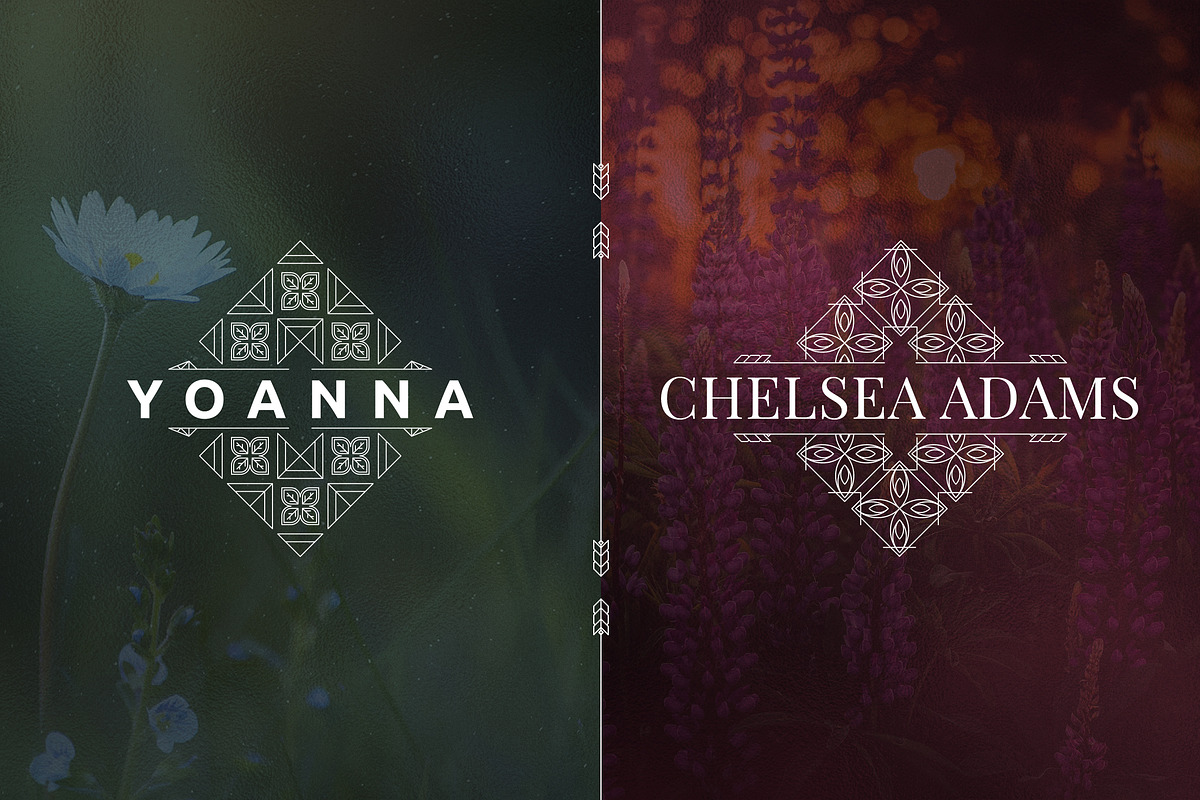 [Spring Vibes] 40 Mosaic Logos -50%, a Branding & Logo Template by VP Fonts (Photo 20 of 27)