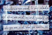 Moccem Font, a Script Font by SophieSaxo (Thumbnail 3 of 9)