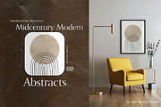 Midcentury Modern Neutral Abstracts, an Illustration by Ines Beatriz (Thumbnail 1 of 10)