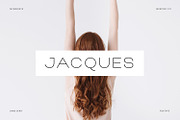 Jacques Display Typeface, a Font by Foxtype (Thumbnail 1 of 6)