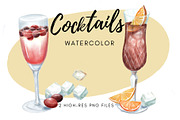 Watercolour cocktails, a Graphic by MumAndMe (Thumbnail 1 of 2)