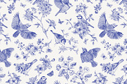 Classic. Seamless patterns, a Pattern Graphic by olga.korneeva (Thumbnail 2 of 14)