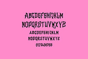 Vertigo Death, a Blackletter Font by Mirco Zett (Thumbnail 2 of 6)