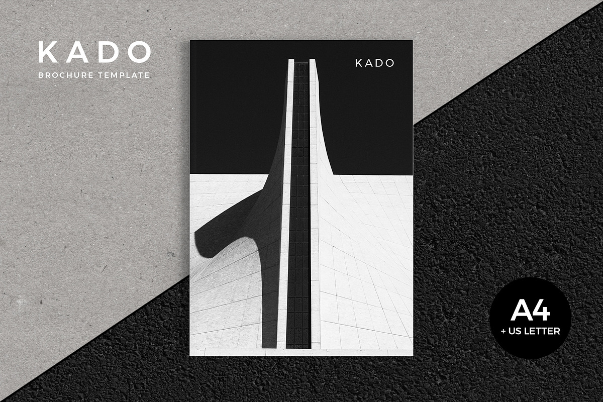 K A D O Brochure Template, a Brochure Template by Kovy (Photo 1 of 8)