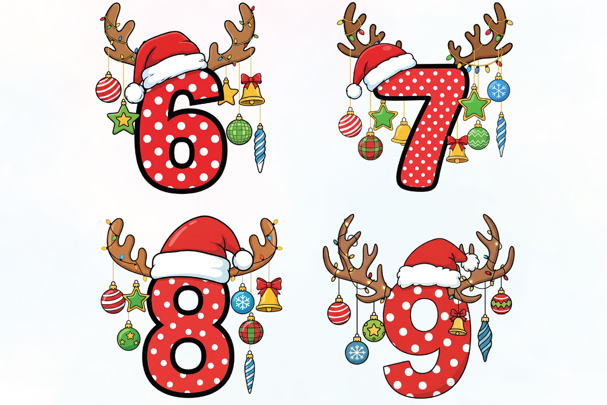 Watercolor Christmas Alphabet, an Illustration by CraftArtStudio (Photo 6 of 6)