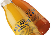 Juice Round Bottle Mockup, a Product Mockup by HexenDesigns (Thumbnail 7 of 12)