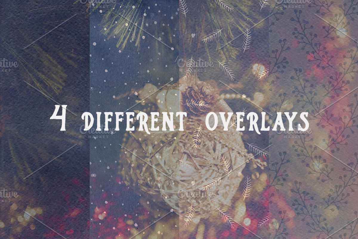 Merry Christmas Cards, a Card Template by Nazar Hrabovyi (Photo 4 of 7)