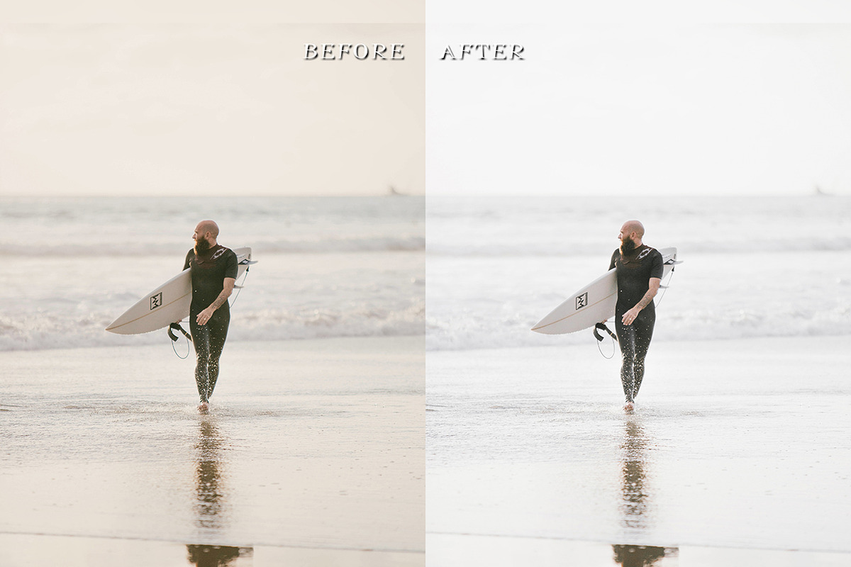 3 Mobile Lightroom Presets White preview 4