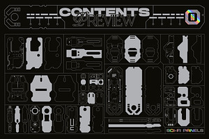 Sci-Fi Panels Vector Pack