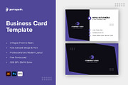 Business Card Template, a Business Card Template by Portocraft (Thumbnail 1 of 2)