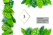 Vector tropical leaves, an Object Graphic by VaraNa Art (Thumbnail 3 of 13)