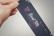 PINK DREAM ticket template, a Card Template by Tzochko (Thumbnail 2 of 5)