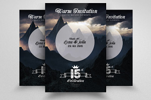 Invitation Flyer Template, a Flyer Template by Business Flyers