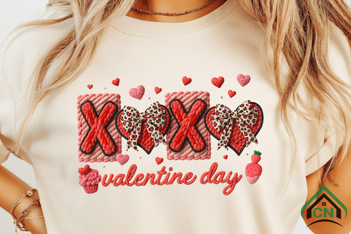 Faux Yarn Coquette Valentine's Day, an Illustration by Craft Nest (Photo 7 of 7)