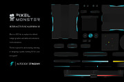 Interactive Scaleform UI Sci-Fi Blue, a Graphic by PixelMonster (Thumbnail 1 of 3)