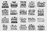 Girls Trip 2026 SVG Bundle, a Graphic by M9 Design (Thumbnail 2 of 14)