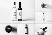 Wine Mock-up, a Product Mockup by zippypixelstudio (Thumbnail 1 of 11)
