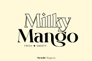 Michelle Elegante, a Serif Font by INKSUN™ (Thumbnail 2 of 10)