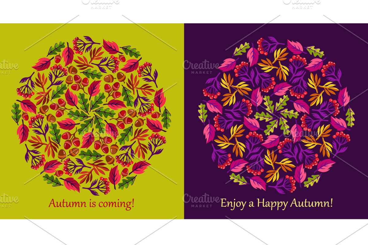 Autumn Graphic Set preview 4