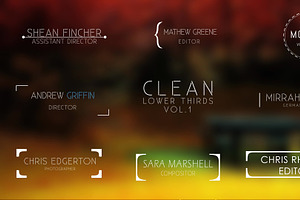 Simple Multi style Lower Thirds V.1