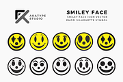 Smiley Face Icon Vector, an Icon by Akatype Studio (Thumbnail 1 of 3)