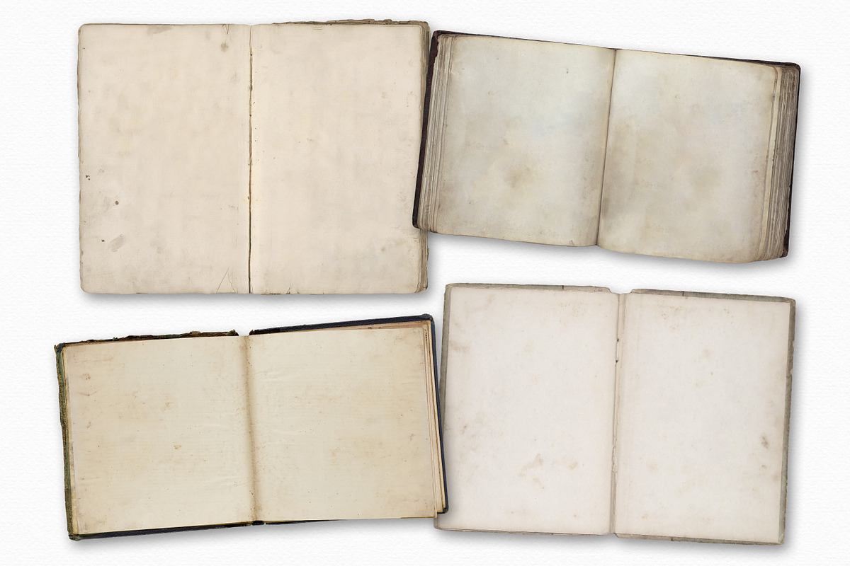Blank Vintage Books I, a Texture Graphic by rileyBgraphics (Photo 3 of 5)