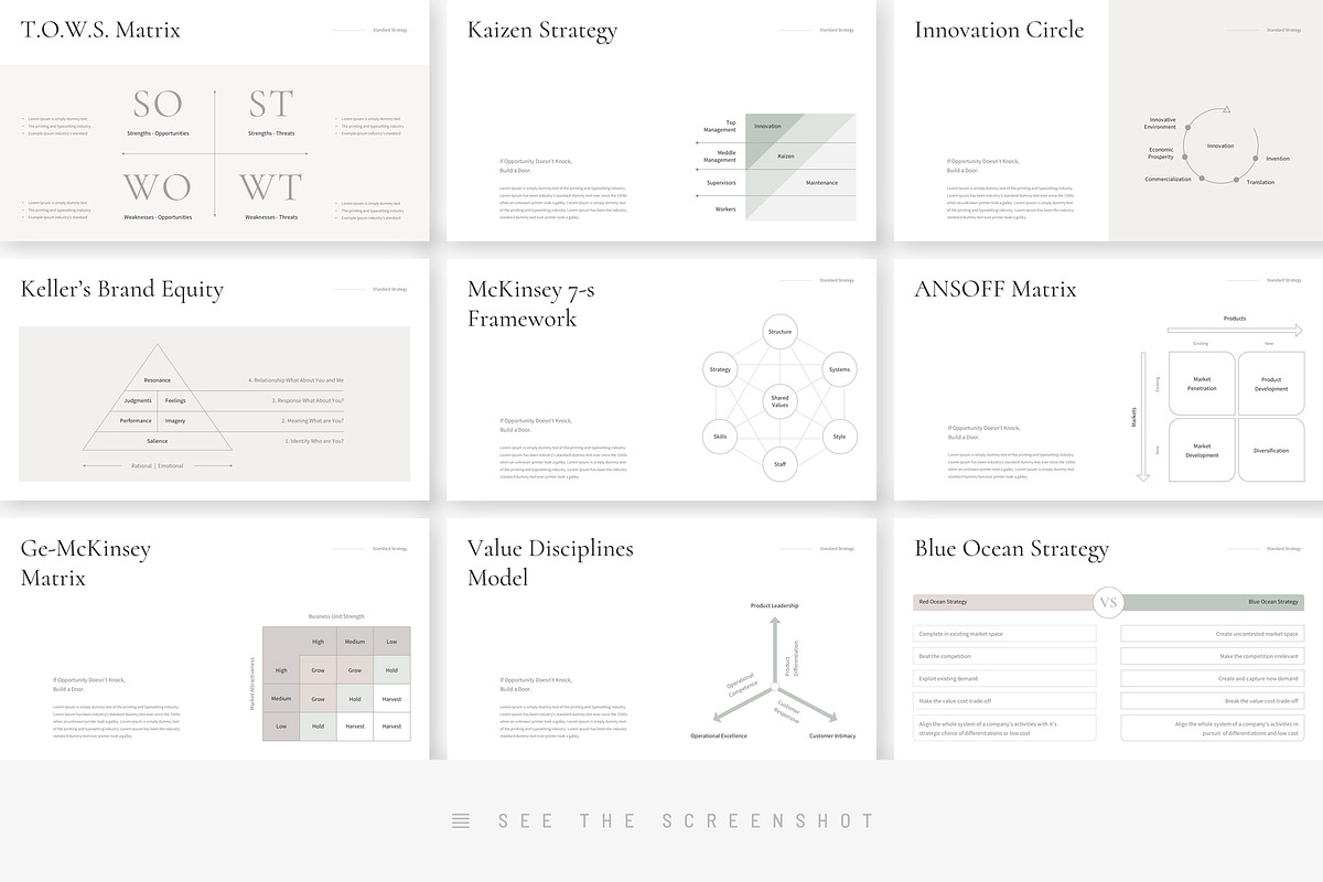 Business Strategy PowerPoint Design, a Presentation Template by TemplatesForest (Photo 10 of 11)