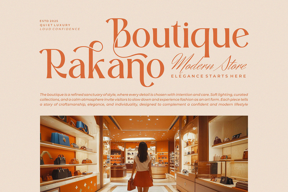 Auleriz || Modern Elegant Serif Font, a Serif Font by Ermedia Studio (Photo 9 of 10)