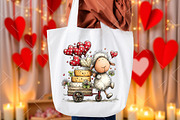 Whimsical Valentine Sheep Clipart, an Illustration by OK Design (Thumbnail 5 of 6)