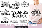 Girl Power SVG Bundle, an Object Illustration by Libby Wishes (Thumbnail 3 of 3)