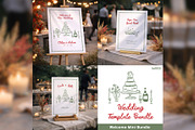 Wedding Welcome Bundle Canva bd003, a Stationery Template by TyphoonStudio (Thumbnail 1 of 4)