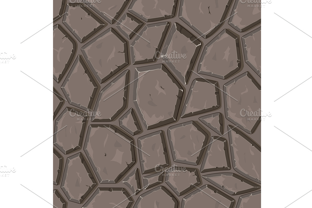 Dry cracked sandstone ground, a Texture Illustration by piter.goskov
