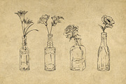 40 Vintage Floral Illustrations, an Illustration by Hatch Design Workshop (Thumbnail 4 of 15)