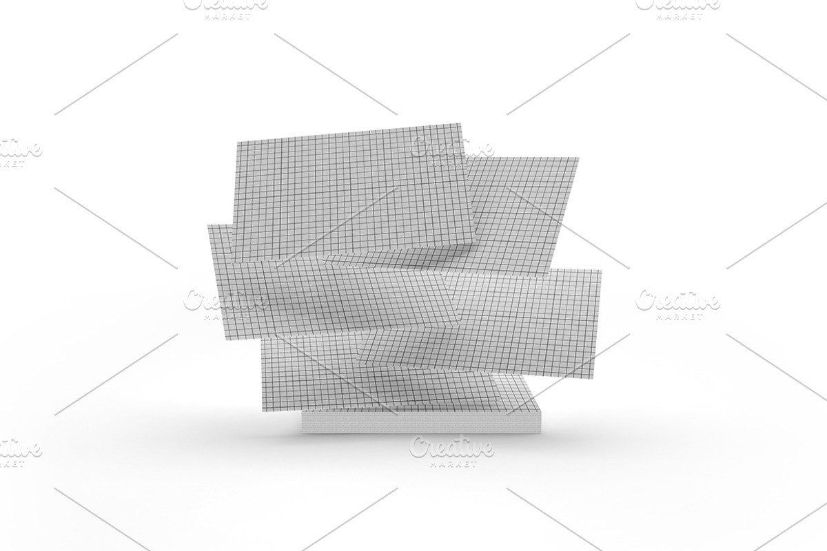 Business Cards Mockup, an Advertising Mockup by Qaleb Studio
