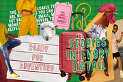 Jalapeno Spicy All Caps Font Duo, a Sans Serif Font by AnMark (Thumbnail 4 of 11)