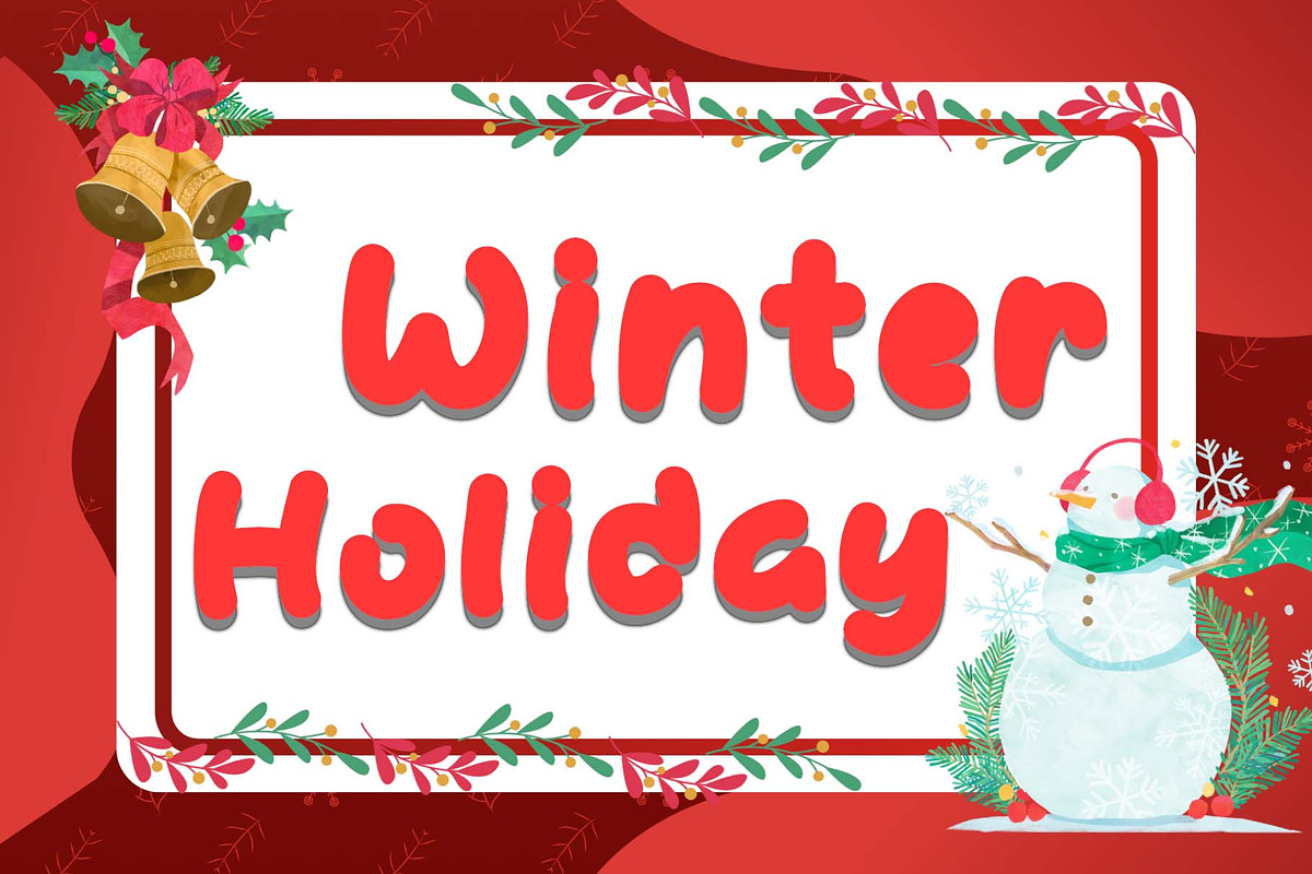 Santa Craft, a Handwritten Font by Yoga Letter (Photo 2 of 5)