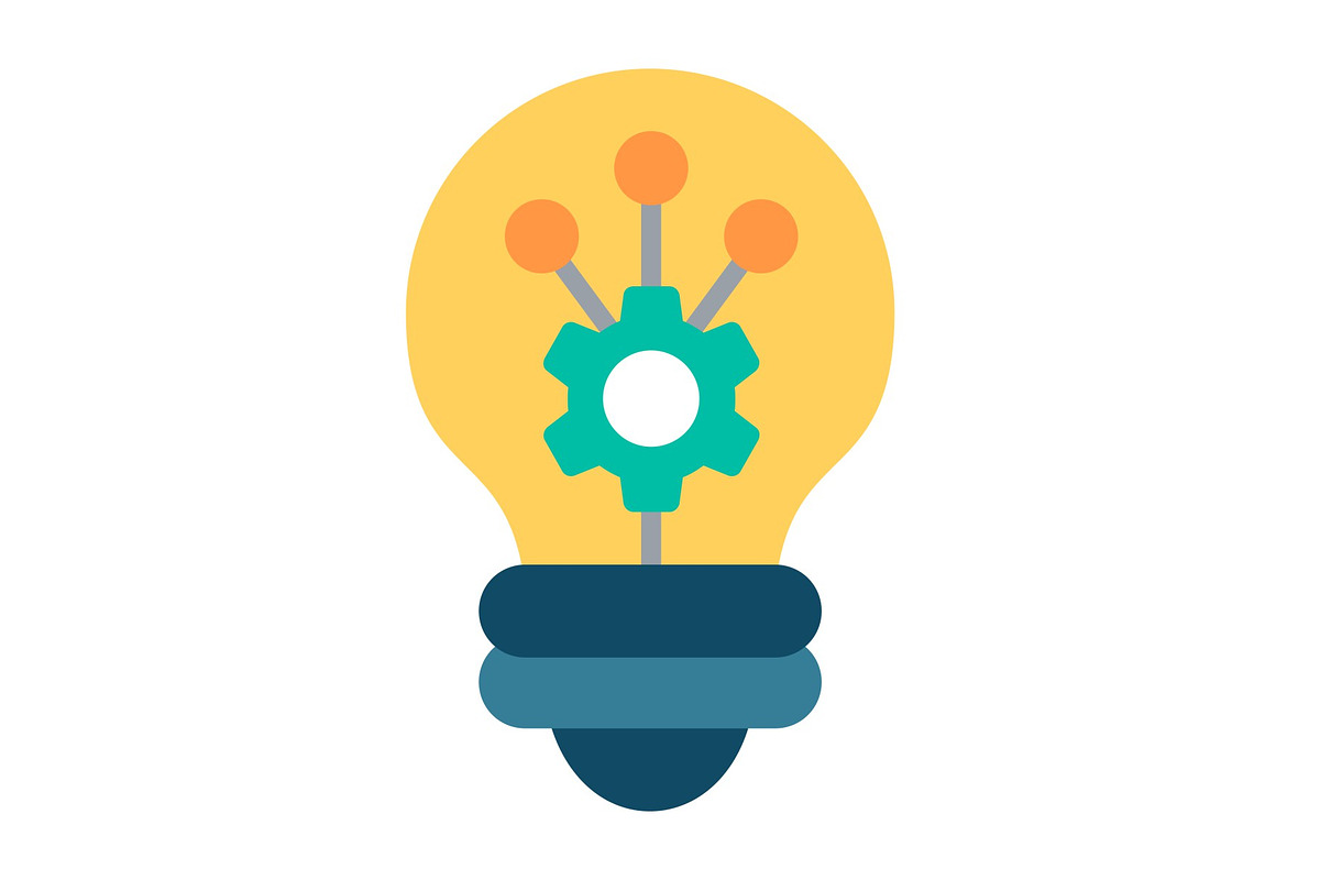 Invention Flat Icon, a Duotone Icon by Pexelpy (Photo 1 of 2)