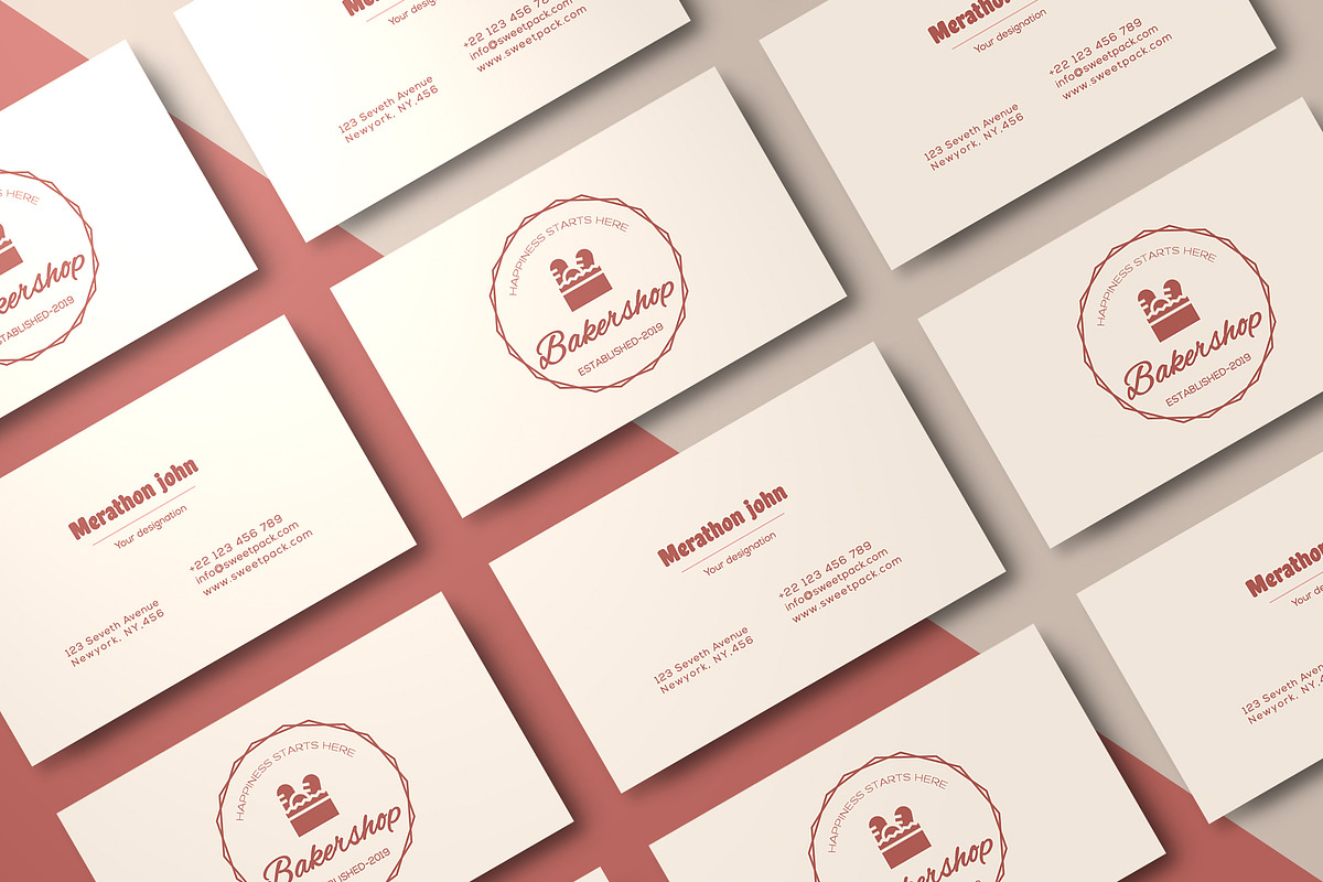 100 Business Card Template Bundle, a Business Card Template by Smashing_Studio (Photo 69 of 80)
