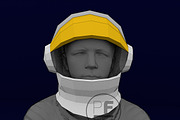DIY Astronaut Helmet template, an Object Graphic by PolyFish (Thumbnail 7 of 7)