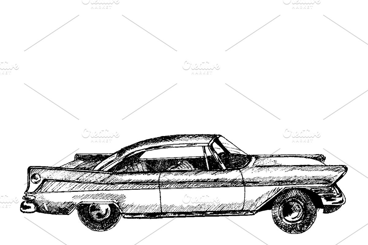 American Muscle Motors Drawings, a Sport Illustration by Doggy Days (Photo 6 of 8)