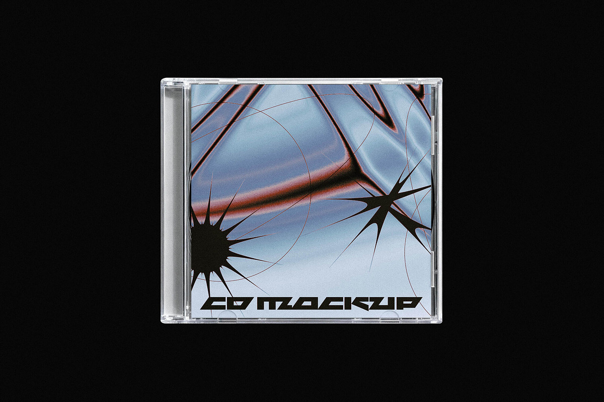 CD Case Mockup, a Product Mockup by Design Squad (Photo 1 of 4)