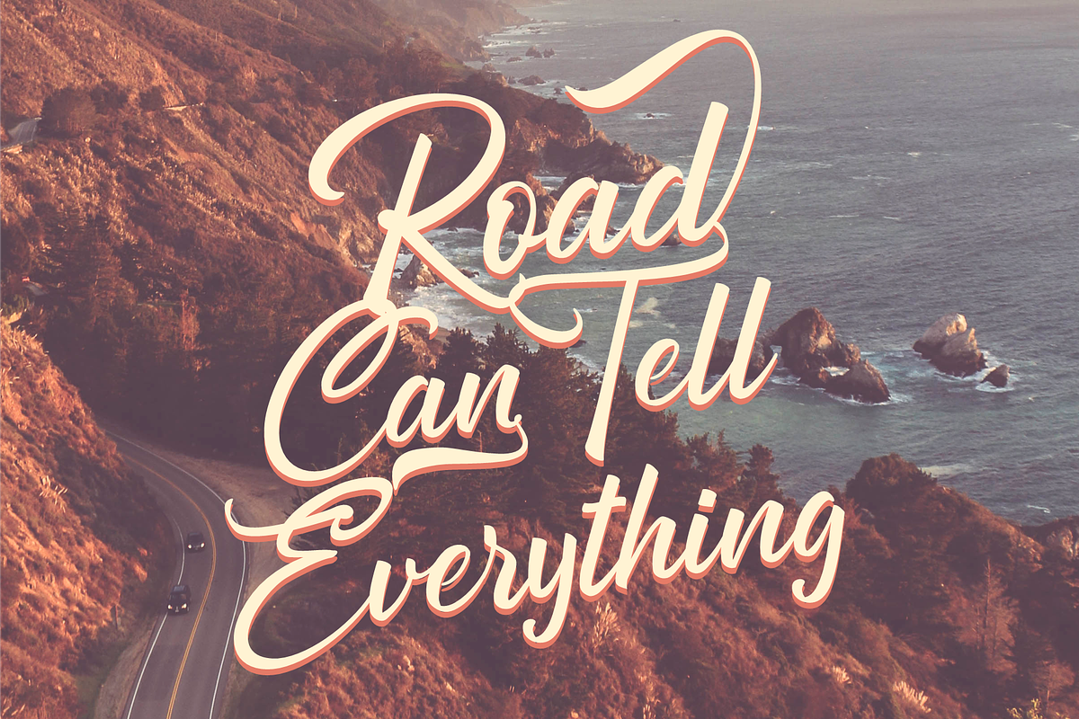 California Dream Brush Fonts, a Script Font by 50Fox (Photo 4 of 14)
