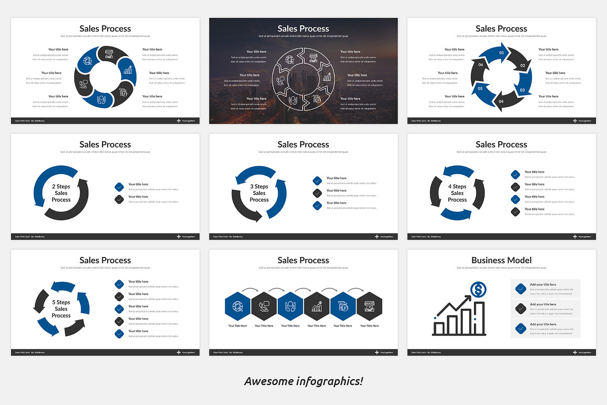 Best Sales Pitch Deck Keynote, a Presentation Template by SlideBunny (Photo 14 of 22)